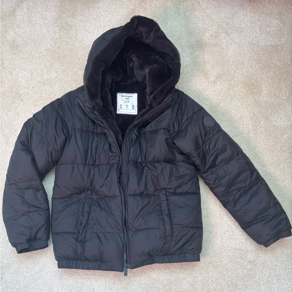 Kids black Abercrombie Jacket